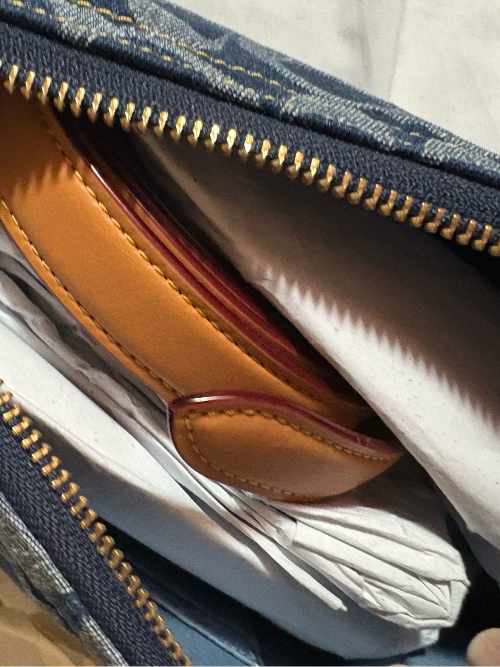 Coach Kailey Shoulder Bag In Signature Denim - Picture 6 of 7
